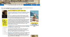 Desktop Screenshot of legalwebsitebuilder.com